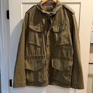 J. Crew Khaki Military Field Jacket
